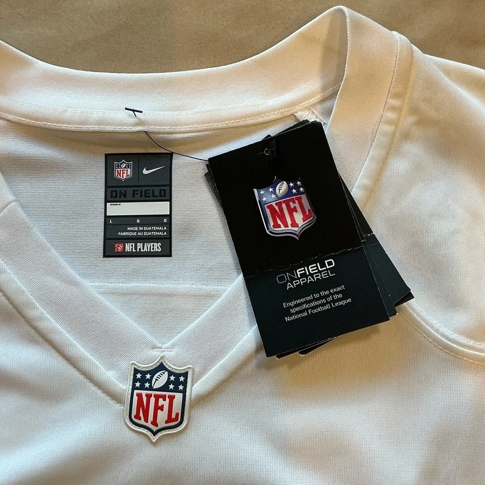 NFL Nike On Field 49ERS‎ San Fransisco Jersey #10 Jim Garoppolo Dri Fit Size Lrg